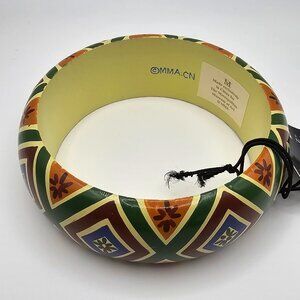 NWT - MMA BRACELET BANGLE EGYPTIAN METROPOLITAN MUSEUM OF ART YELLOW GREEN